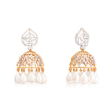  Celestial Pearl Jhumkas