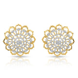  Grand Floral Mandala Studs