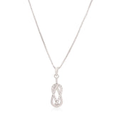  The "Eternal Knot" Diamond Necklace