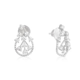 The "Victorian Lace"     Diamond Gold NK Earring
