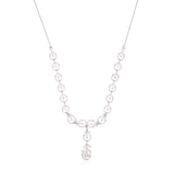 The "Victorian Lace"     Diamond Gold Necklace
