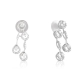 The "Whispering Clusters"     Diamond Gold NK Earring