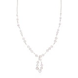 The "Whispering Clusters"     Diamond Gold Necklace